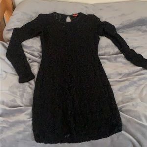 Black Lace Dress (mini black dress)